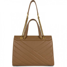 Lancaster Soft Quilted Tote Bag 530-25 Camel