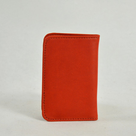 Ateliers Fourès Baroudeuse Card Holder Astrée B11Orange Confite