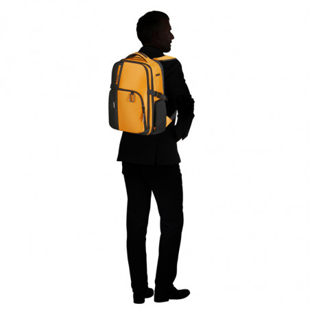 Samsonite Biz2Go Sac à Dos PC 15.6″ Radian Yellow porté