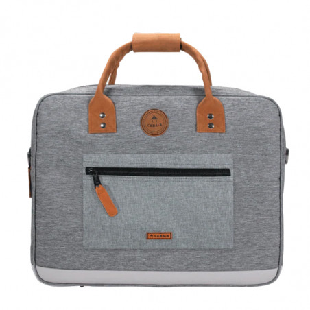 New York Messenger Laptop Bag 14" Grey