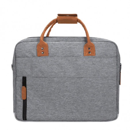 Cabaïa Messenger New York Sac Ordinateur 14" Gris dos