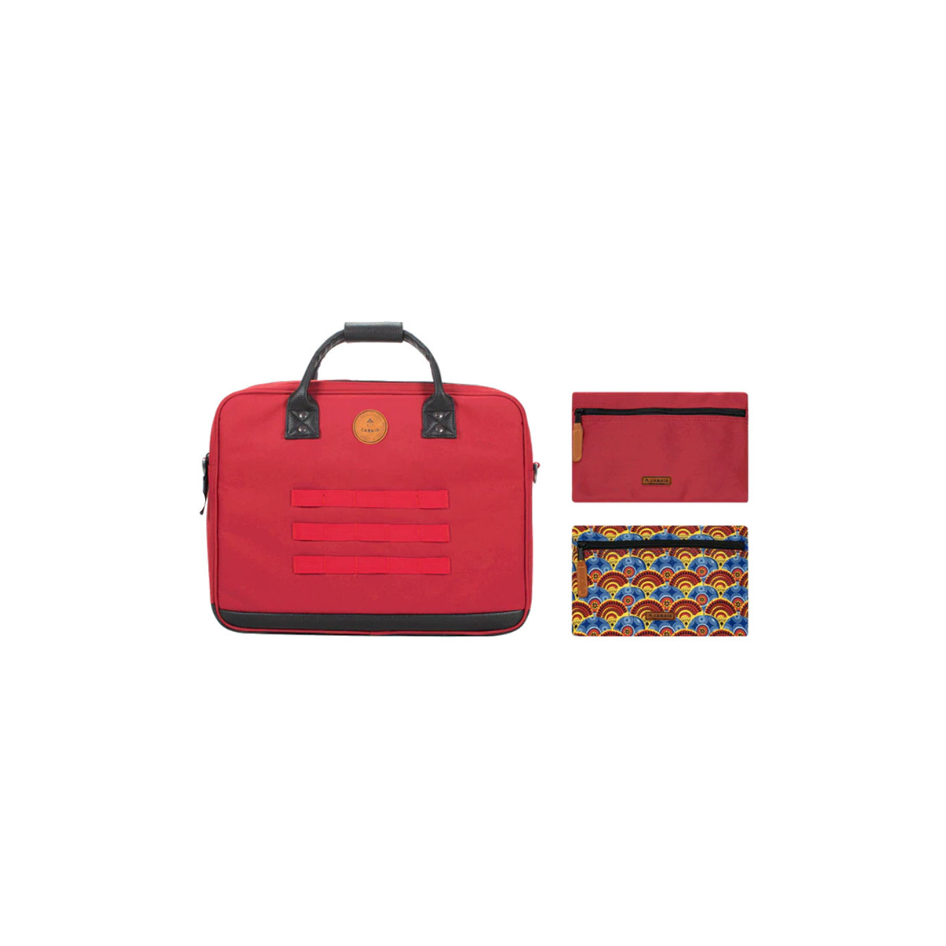 Shanghai Berlin Messenger Cabaia Laptop Bag 14" Red
