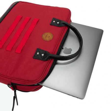 Shanghai Berlin Messenger Cabaia Laptop Bag 14" Red