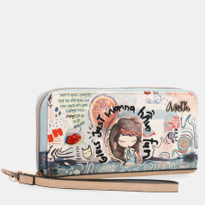 Anekke Fun Zippered All-in-One Wallet Multi