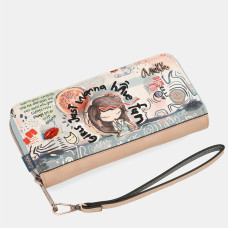 Anekke Fun Zippered All-in-One Wallet Multi