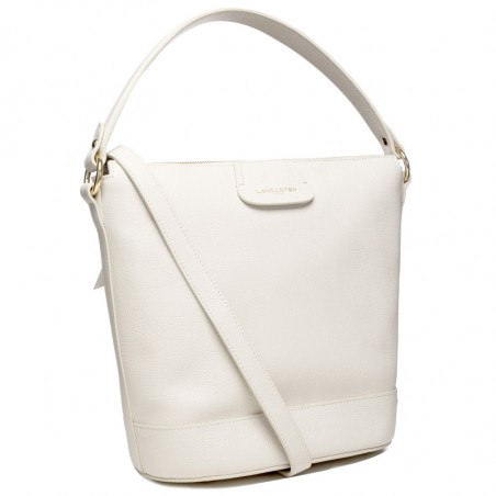 Lancaster Dune Shoulder Bucket Bag 529-45 Ecru