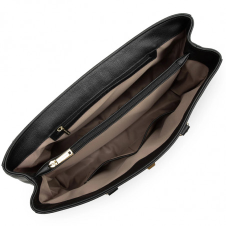 Lancaster Milano Cosmos Handbag Tote 547-57 Black