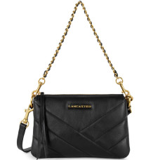 Lancaster Soft Quilted Tote Bag 530-23 Black