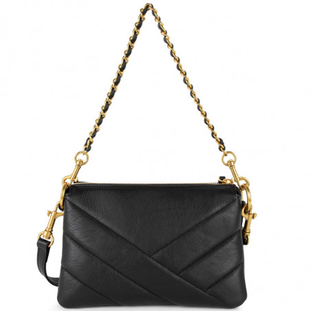 Lancaster Soft Quilted Tote Bag 530-23 Black