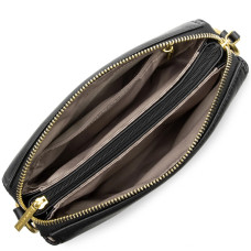 Lancaster Soft Quilted Tote Bag 530-23 Black