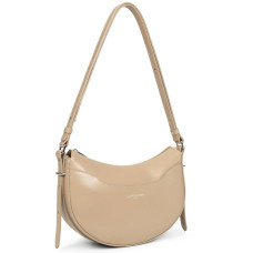 Lancaster Suave Ace Demi Lune Bag 433-28 Nude