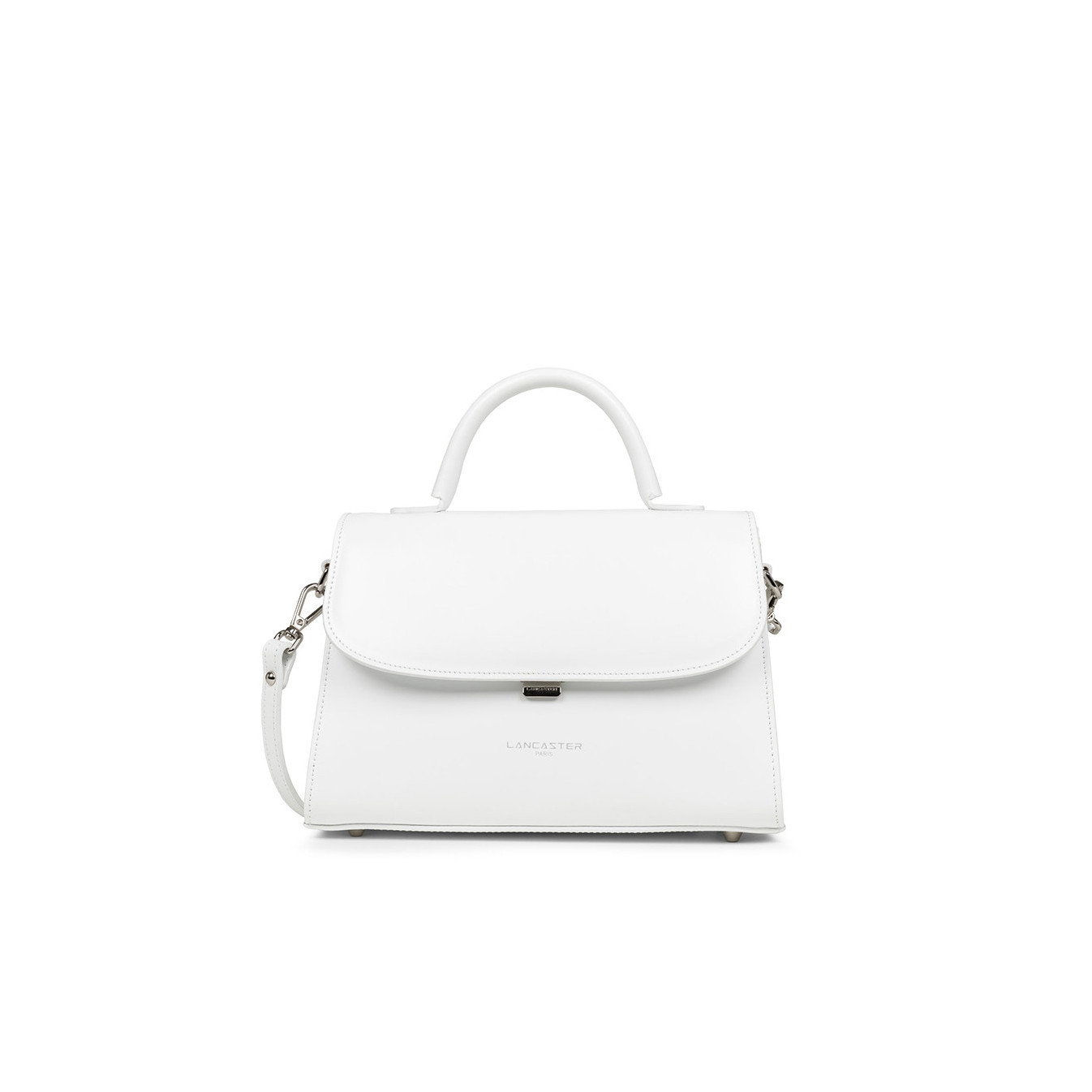 Lancaster Suave Even Sac à Main Cuir 433-17 Blanc