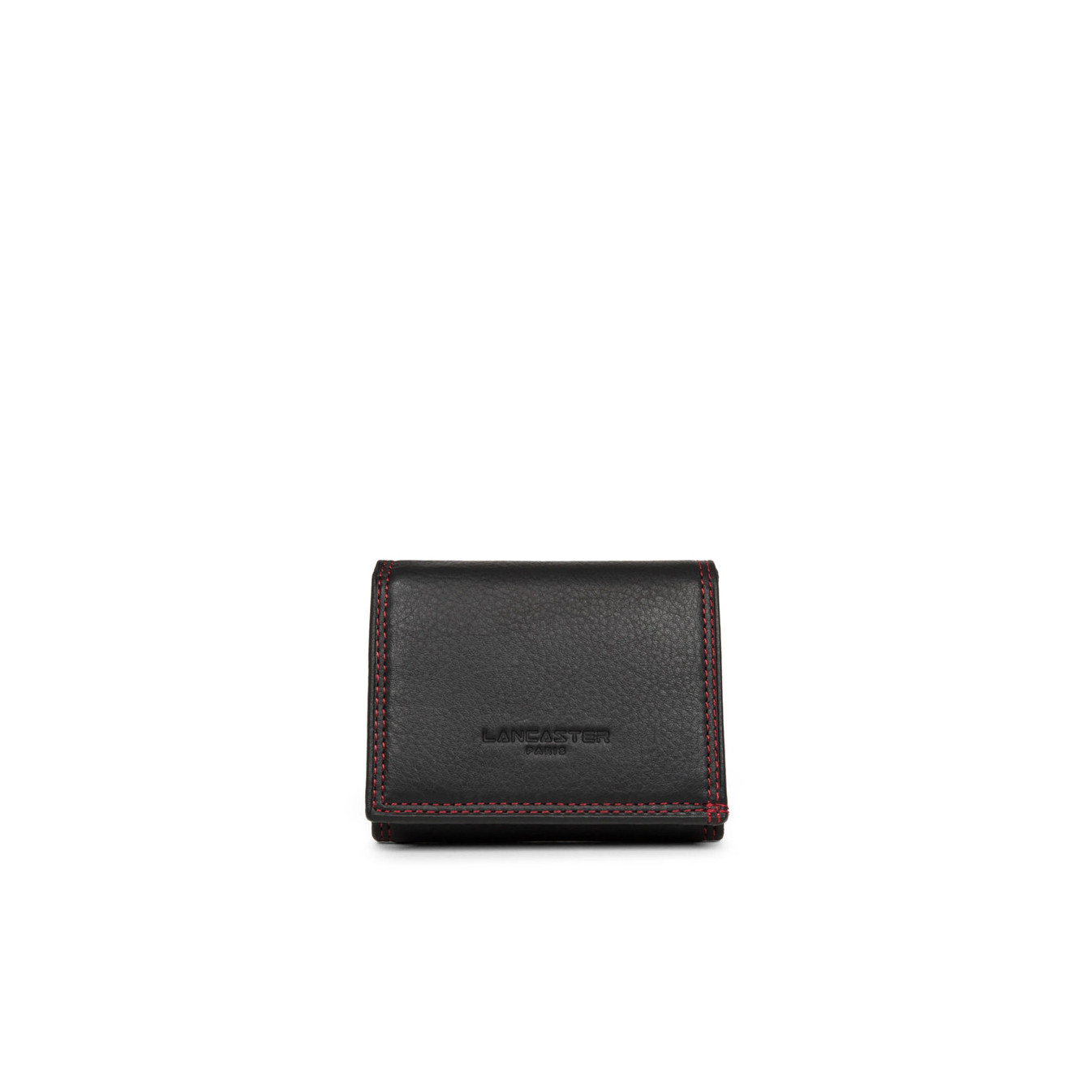 Lancaster Soft Vintage Men's Wallet 120-10 Black Red