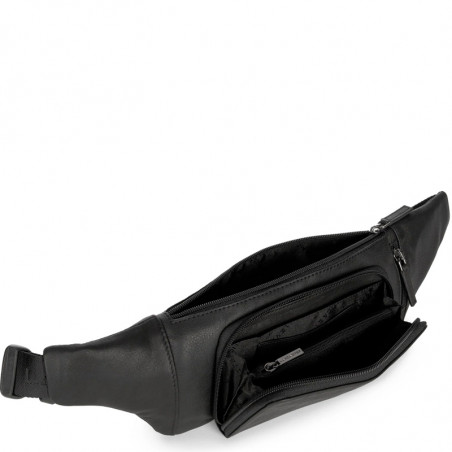 Lancaster Soft Vintage Men's Banana 320-11 Black