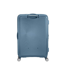 American Tourister Sound Box 77 cm 4-Wheel Trolley Suitcase Stone Blue