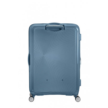 American Tourister Sound Box 77 cm 4-Wheel Trolley Suitcase Stone Blue