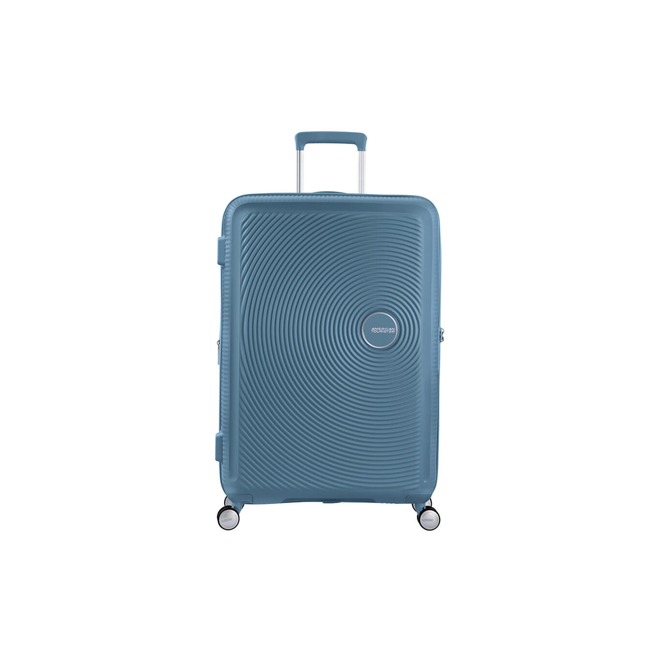 American Tourister Sound Box 77 cm 4-Wheel Trolley Suitcase Stone Blue