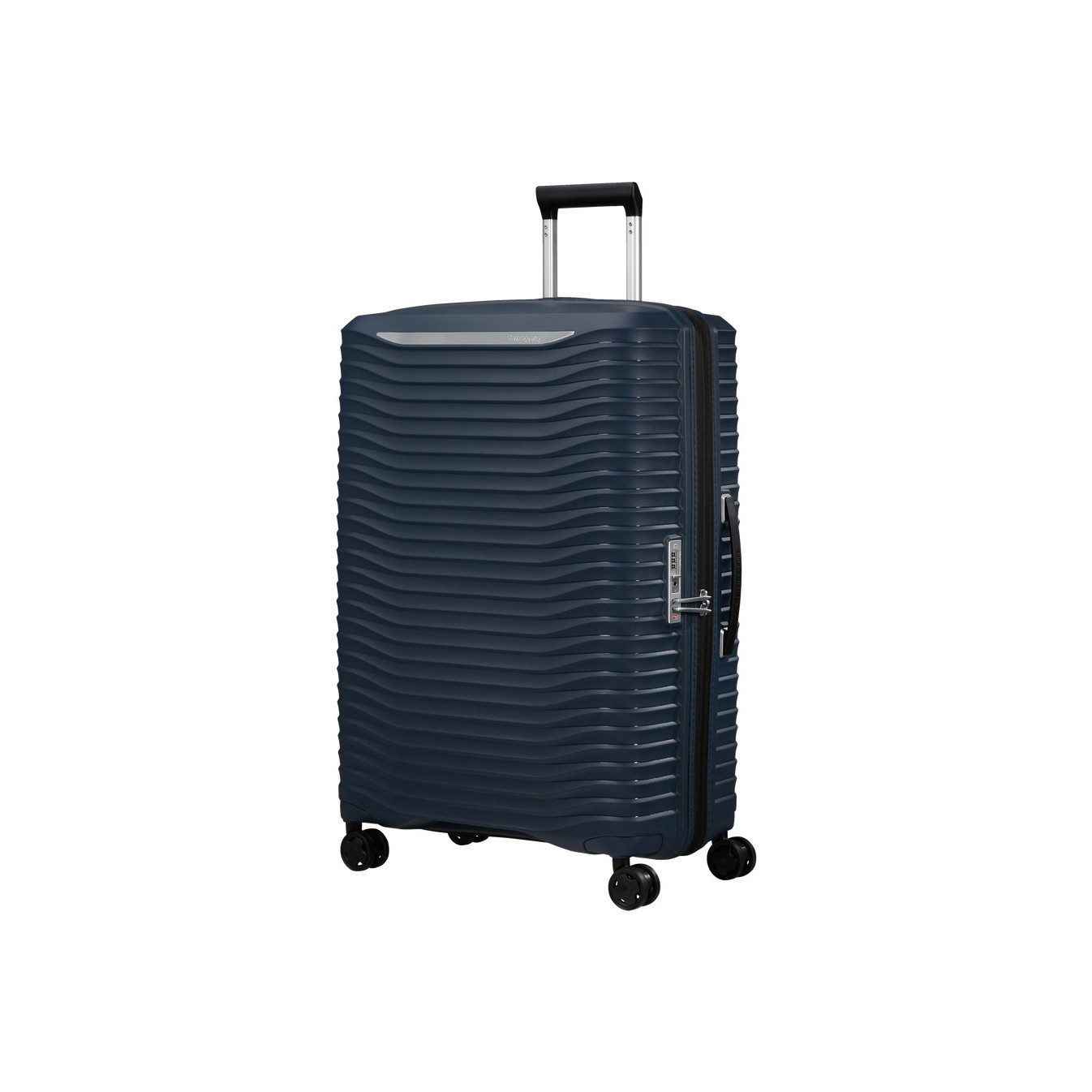 Samsonite Upscape Extendable 4-Wheel Suitcase 75cm Blue Night