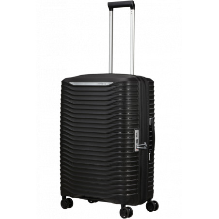 Samsonite Upscape Extendable 4-Wheel Suitcase 68cm Black