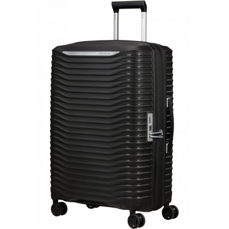 Samsonite Upscape Extendable 4-Wheel Suitcase 68cm Black