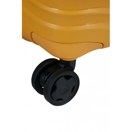 Samsonite Upscape Extendable 4-Wheel Suitcase 68cm Yellow