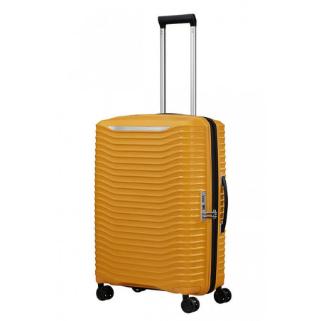 Samsonite Upscape Extendable 4-Wheel Suitcase 68cm Yellow