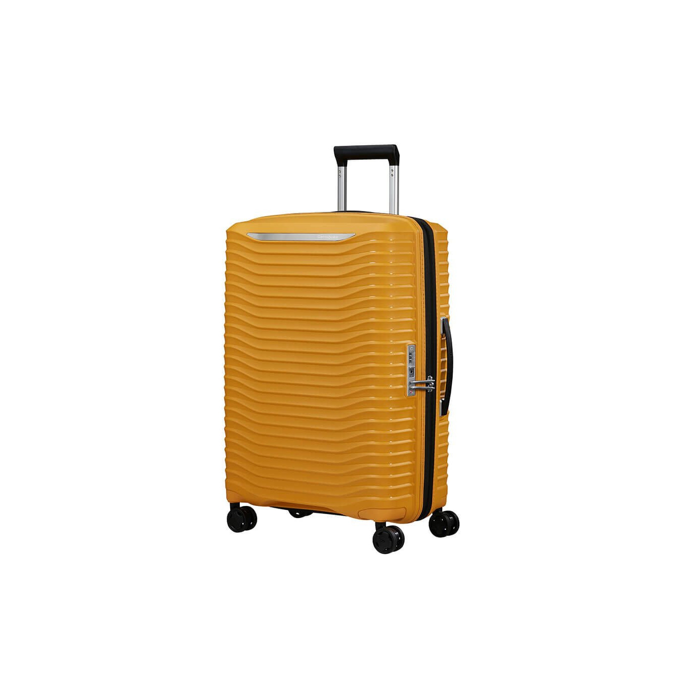Samsonite Upscape Extendable 4-Wheel Suitcase 68cm Yellow