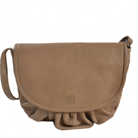 Biba Liberty Sac Trotteur Demi Lune LIB1L Taupe