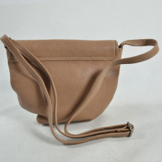 Biba Liberty Sac Trotteur Demi Lune LIB1L Taupe dos