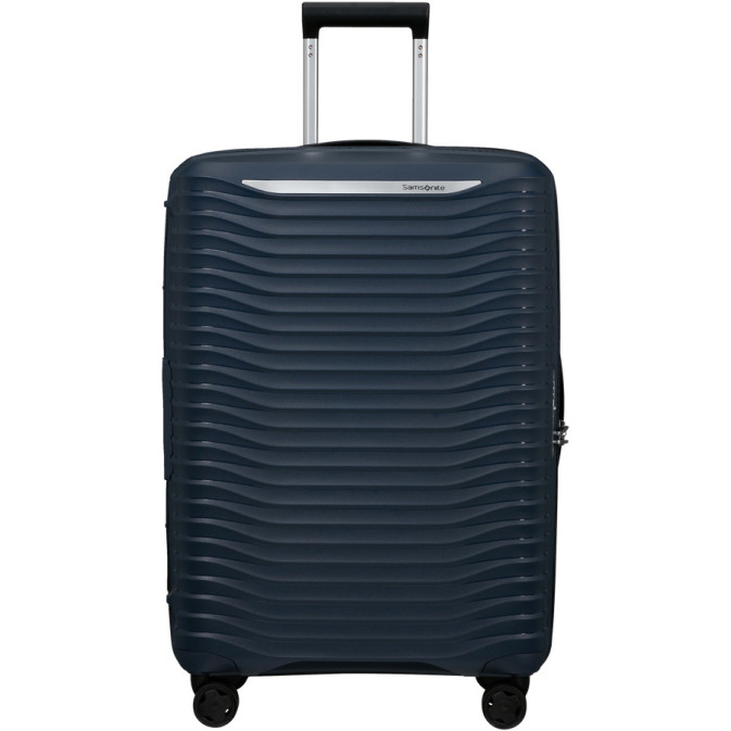 Samsonite Upscape 4-Wheel Extendable Suitcase 68cm Night Blue
