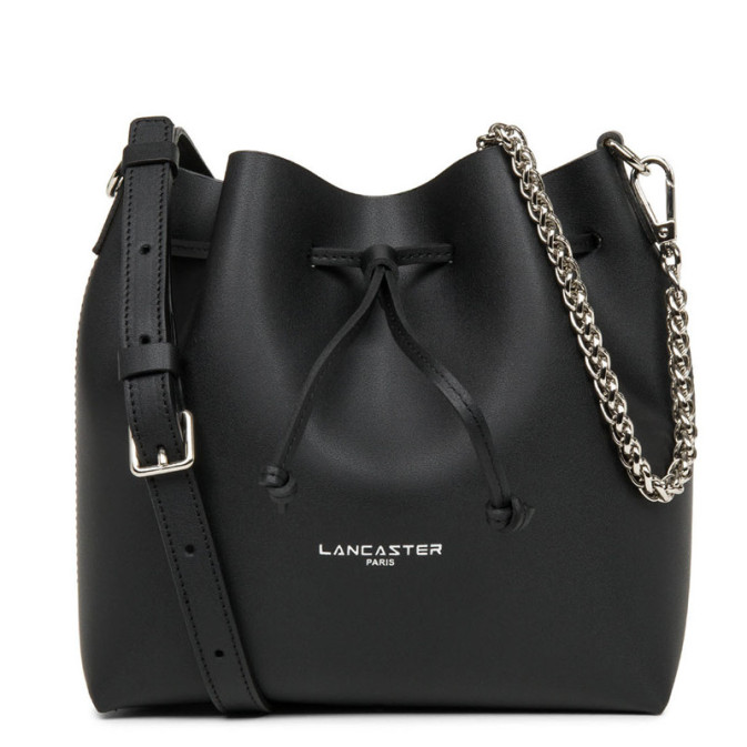 Lancaster Pure & Element City Small Bucket Crossbody Bag 423-38 Bla...