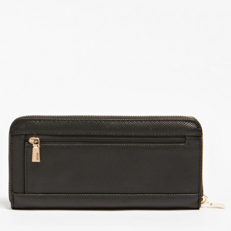 Guess Laurel Companion Large Zip Around Black