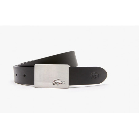 Lacoste Men's Classic 2-Belt Gift Set Black Magnet