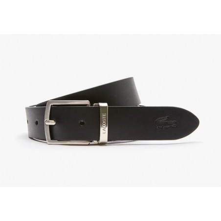 Lacoste Men's Classic 2-Belt Gift Set Black Magnet