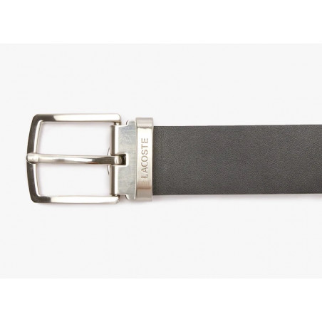 Lacoste Men's Classic 2-Belt Gift Set Black Magnet