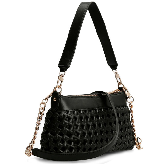Sac à épaule GUESS Sicilia En Polyuréthane Noir - Neuf Avec étiquettes, Look Décontracté Chic