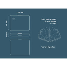 Ogon Smart Case Wallet Big Stockholm Sequoia