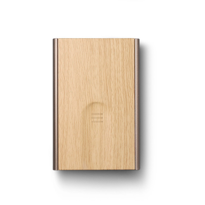 Ogon Slider Business Card Holder Bamboo