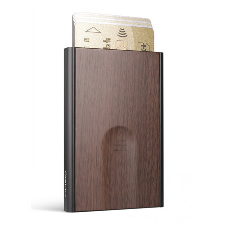 Ogon Slider Business Card Holder Sequoia