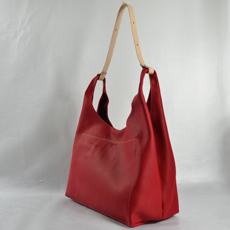 Les Ateliers Fourès Amazone Large Shoulder Bag A700 Pink
