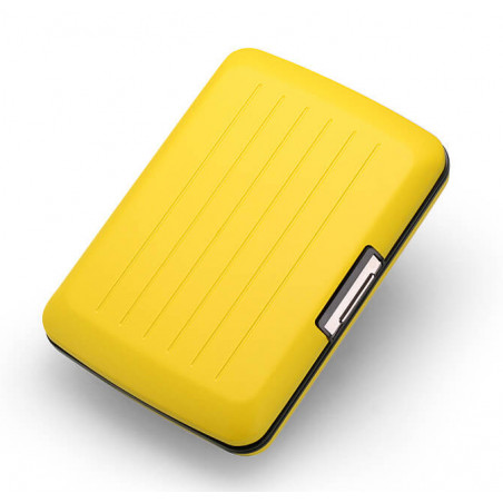 Ogon Stockholm V2 Card Holder Taxi Yellow Mat
