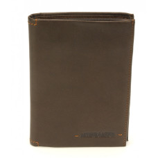 Arthur & Aston Johany 2-Flap Leather Wallet in Chestnut