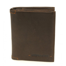 Arthur & Aston Johany Men's Saddle Brown Leather Wallet