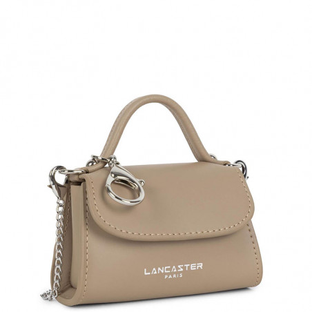 Lancaster Smooth Even Mini Sac Porte-monnaie Cuir 133-10 Nude
