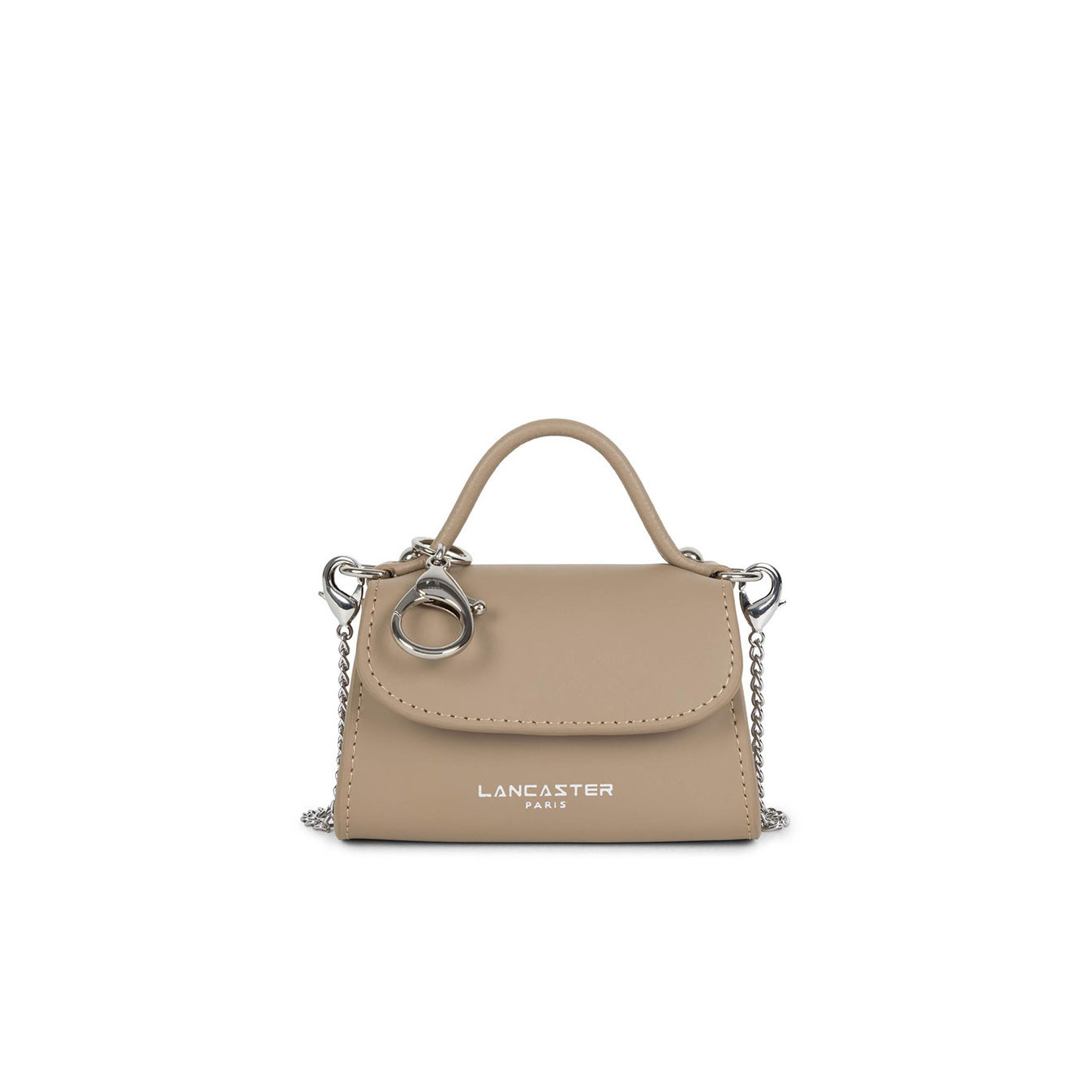 Lancaster Smooth Even Mini Wallet Leather Bag 133-10 Nude