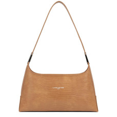 Lancaster Exotic Lezard Sac Baguette 426-87 Camel