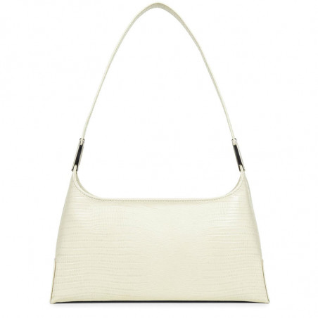 Lancaster Exotic Lezard Sac Baguette 426-87 Ecru