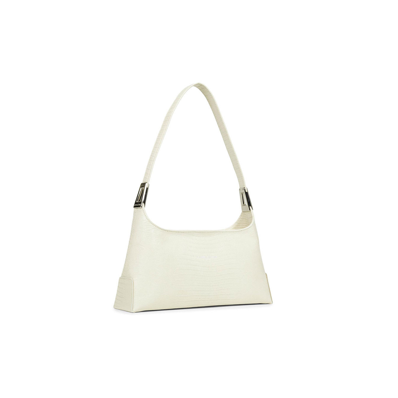 Lancaster Exotic Lezard Sac Baguette 426-87 Ecru