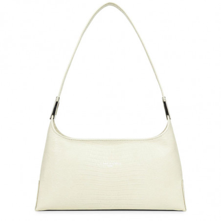 Lancaster Exotic Lezard Sac Baguette 426-87 Ecru