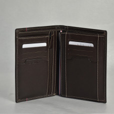 Serge Blanco Vancouver Grand Leather Wallet VAN21021 Chocolate